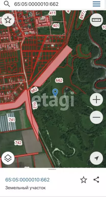 Участок в Сахалинская область, Анивский городской округ, с. ... - Фото 0