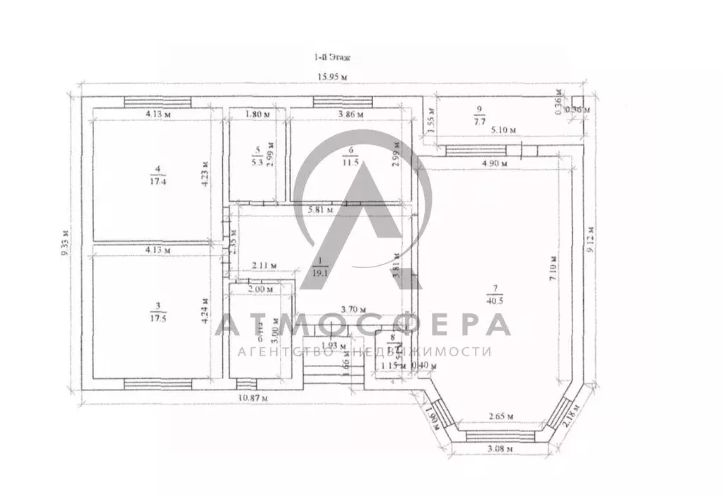 Дом в Краснодарский край, Апшеронск пер. Мищенко, 1А (132 м) - Фото 2
