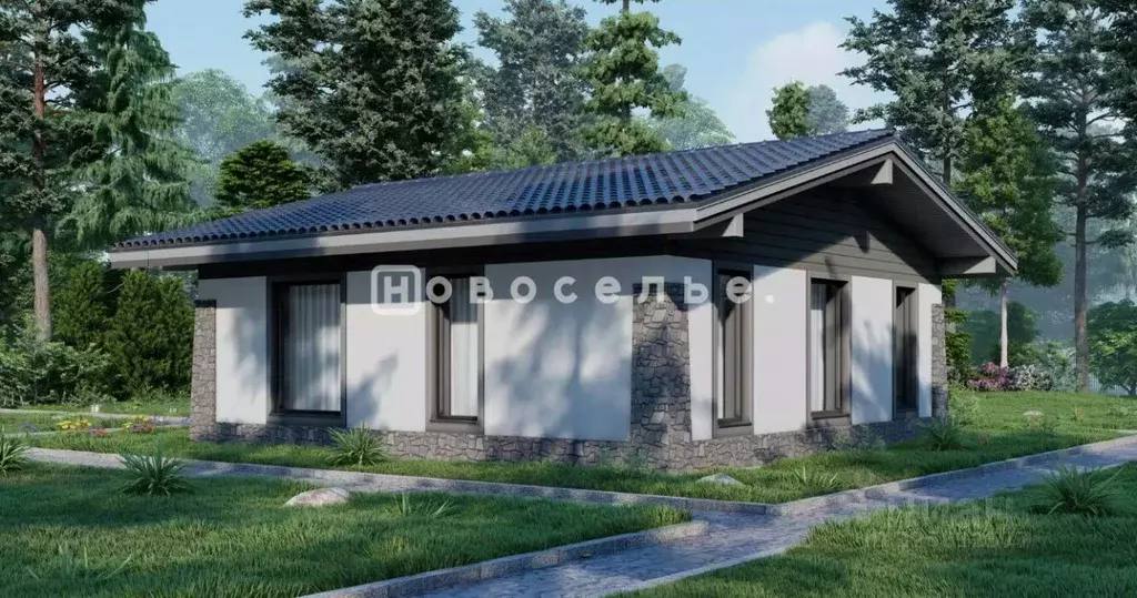 Дом в Рязанская область, Рязанский муниципальный округ, с. Поляны ул. ... - Фото 2