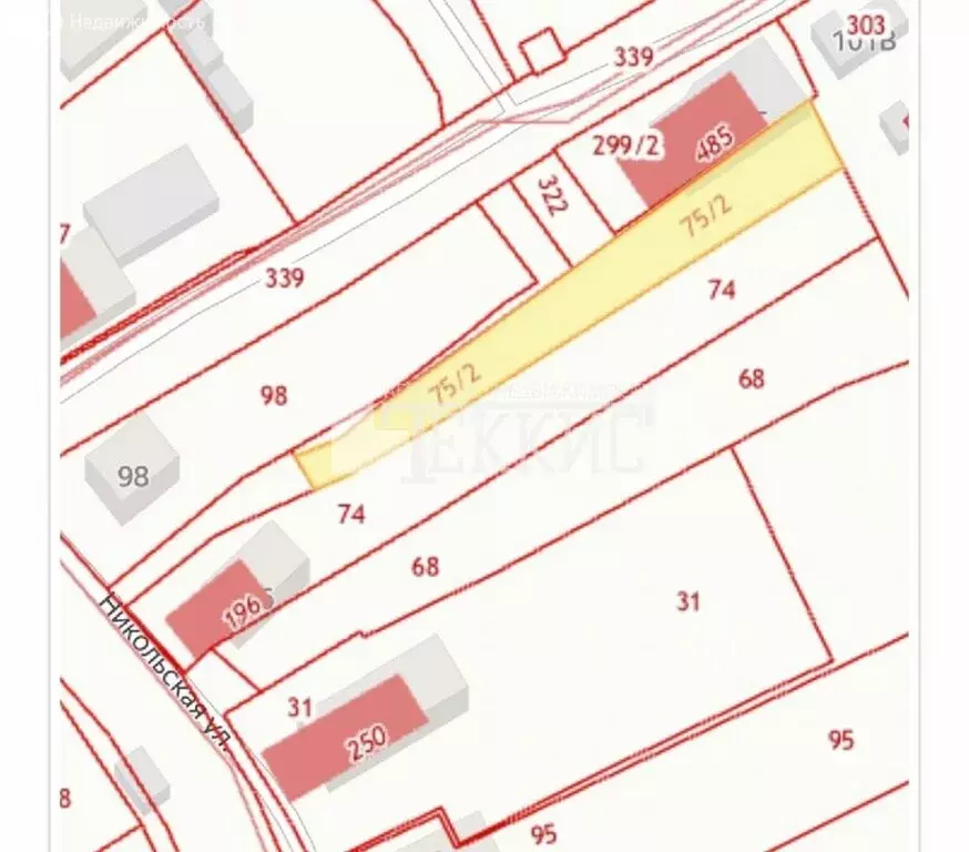 Участок в Вологда, Никольская улица (11 м) - Фото 1