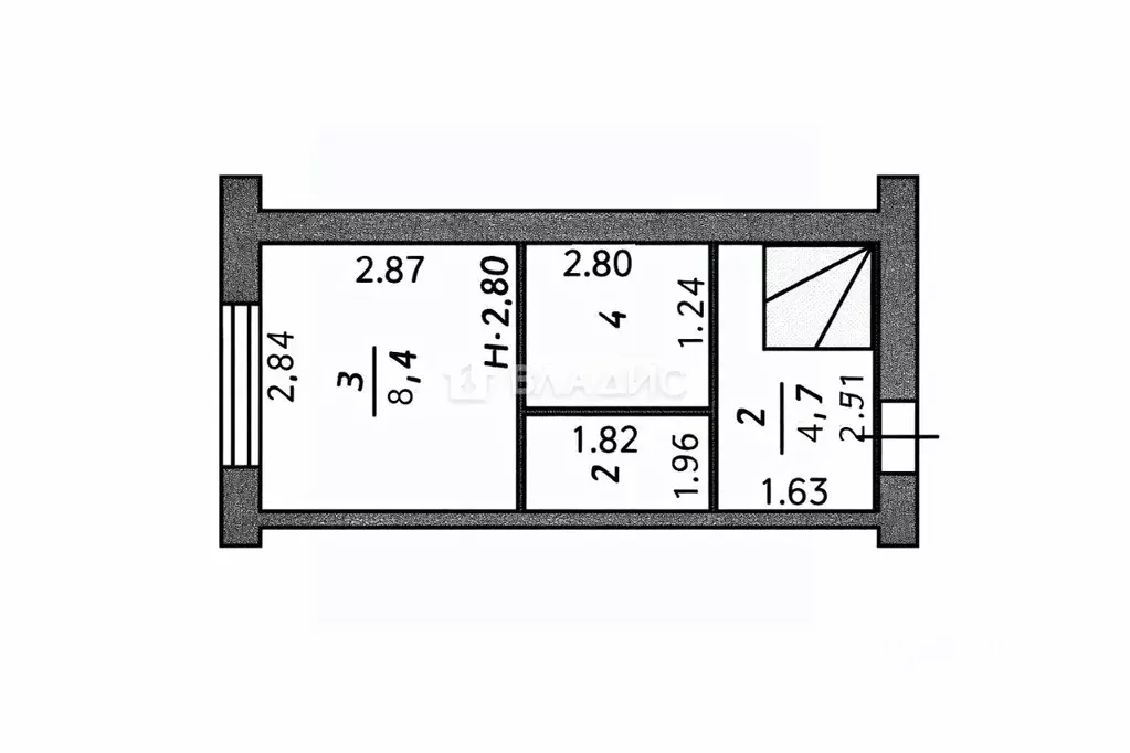1-к кв. Белгородская область, Строитель Яковлевский городской округ, ... - Фото 2