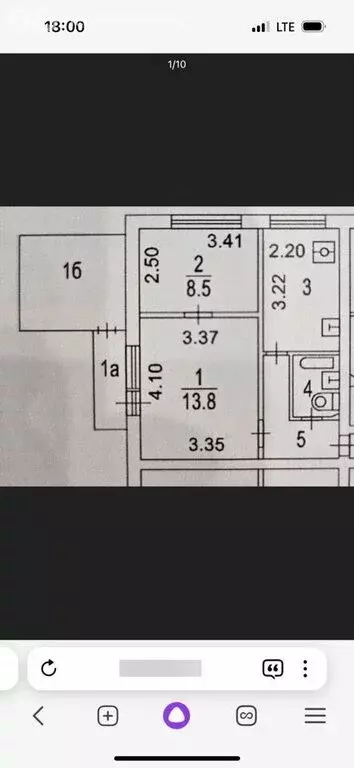 2-комнатная квартира: Москва, Туристская улица, 4к2 (40 м) - Фото 1