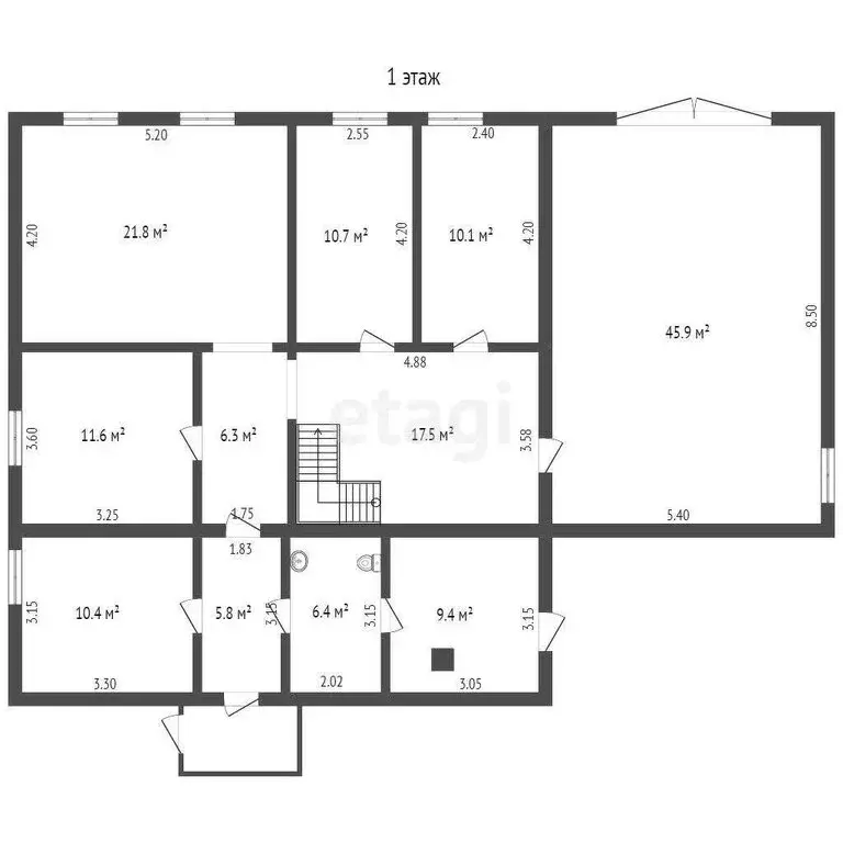 дом в заводоуковск, тихая улица, 10 (156 м) - Фото 1