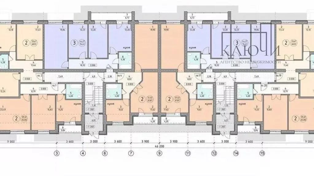 3-к кв. Челябинская область, Магнитогорск ш. Западное, 444Ак3 (74.41 ... - Фото 1