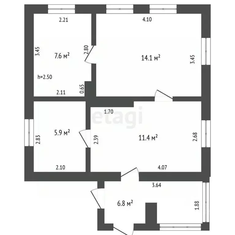 Дом в Кемеровская область, Кемерово проезд 11-й Линейный (50 м) - Фото 2