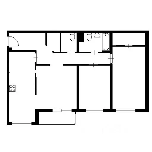 3-к кв. Санкт-Петербург наб. Обводного Канала, 108 (85.0 м) - Фото 1