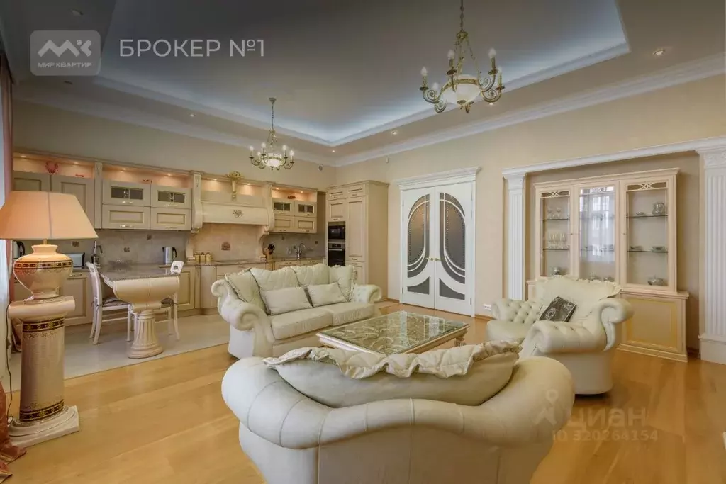 3-к кв. Санкт-Петербург Виленский пер., 15 (115.0 м) - Фото 1