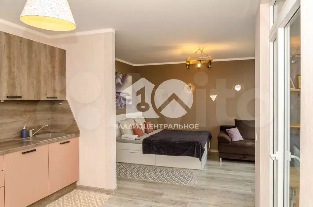 Квартира-студия, 40 м, 22/25 эт. - Фото 1