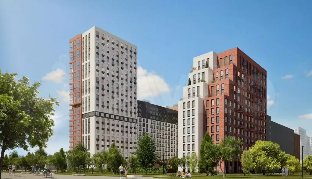 3-к. квартира, 92,4 м, 8/8 эт. - Фото 1