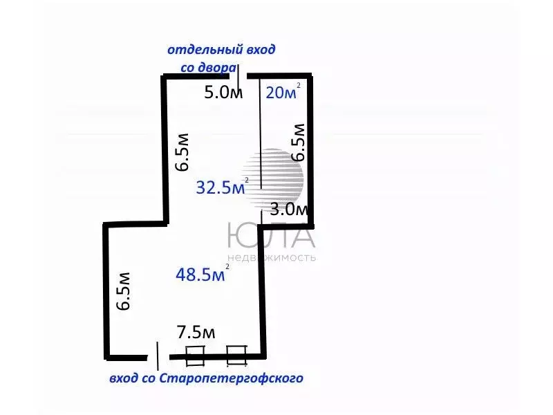 Торговая площадь в Санкт-Петербург Старо-Петергофский просп., 42 (100 ... - Фото 2