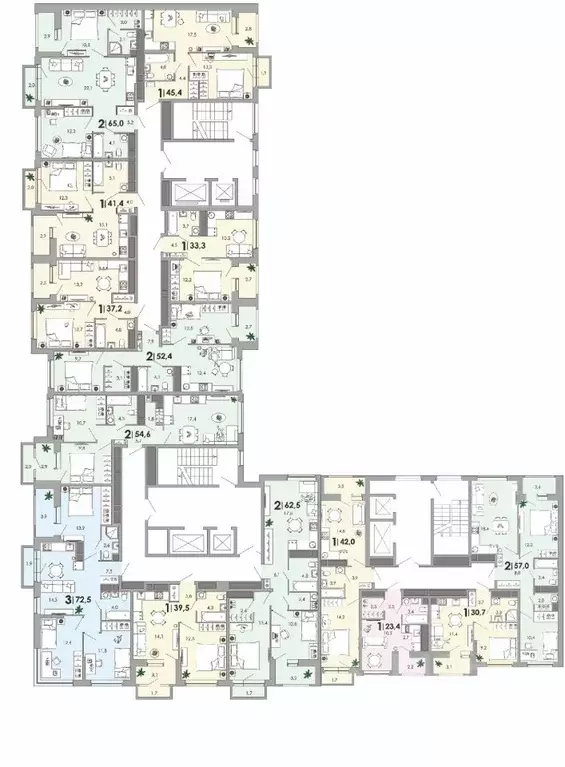 1-к кв. Тверская область, Тверь Южный мкр,  (39.5 м) - Фото 2