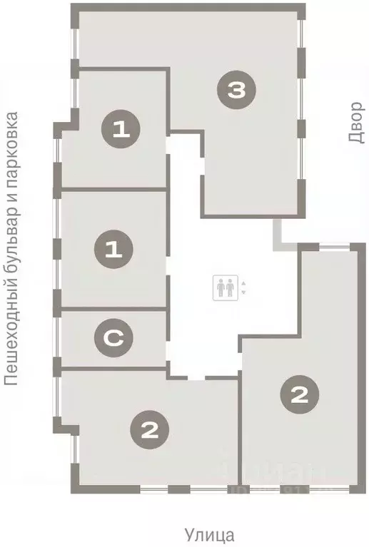 3-к кв. Новосибирская область, Новосибирск Лебедевский кв-л,  (90.2 м) - Фото 1