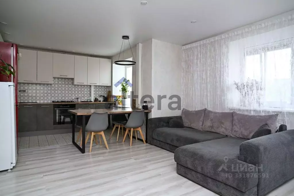 3-к кв. Татарстан, Казань ул. Вишневского, 14 (62.3 м) - Фото 1