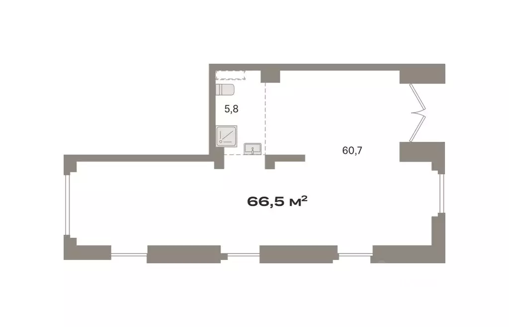 Помещение свободного назначения в Московская область, Ленинский ... - Фото 1