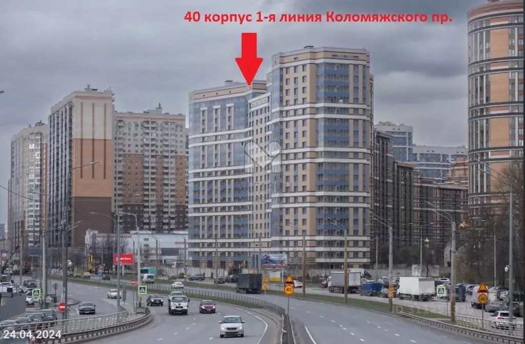 Помещение свободного назначения в Санкт-Петербург Коломяжский просп., ... - Фото 0