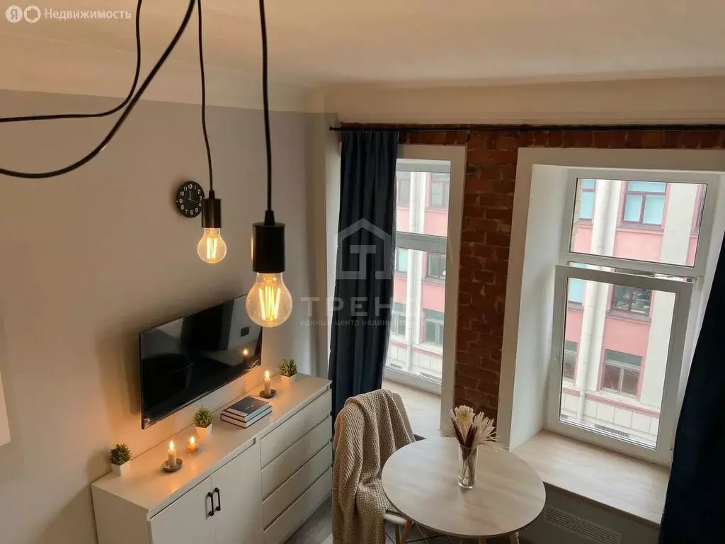 Квартира-студия: Санкт-Петербург, 8-я Советская улица, 57 (22 м) - Фото 2