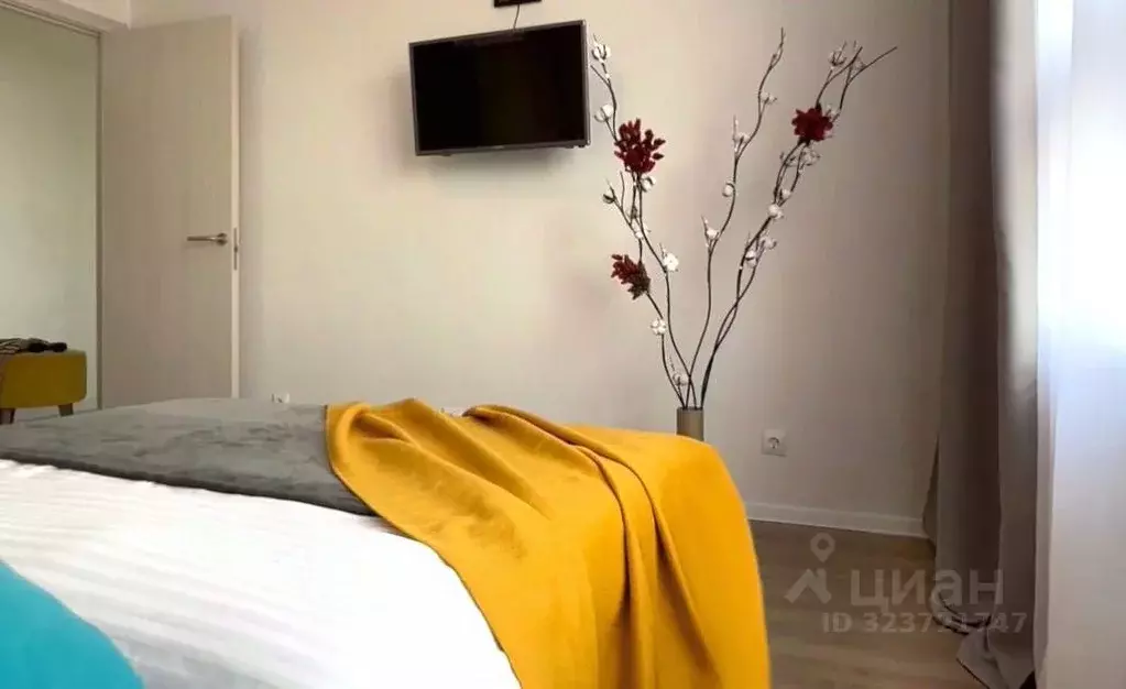 1-к кв. Калужская область, Обнинск ул. Курчатова, 25/4 (38.0 м) - Фото 2