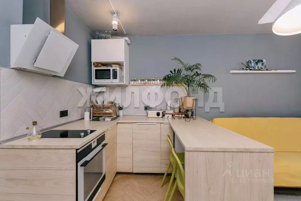 1-к кв. Новосибирская область, Новосибирск ул. Владимира Заровного, 24 ... - Фото 2