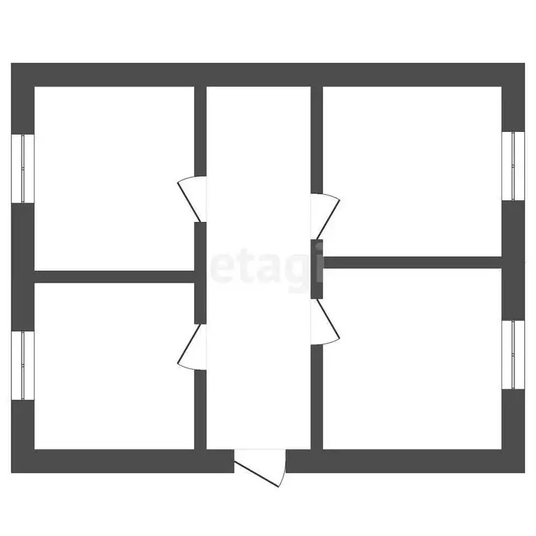 Дом в посёлок городского типа Пышма, улица 1 Мая (40 м) - Фото 1