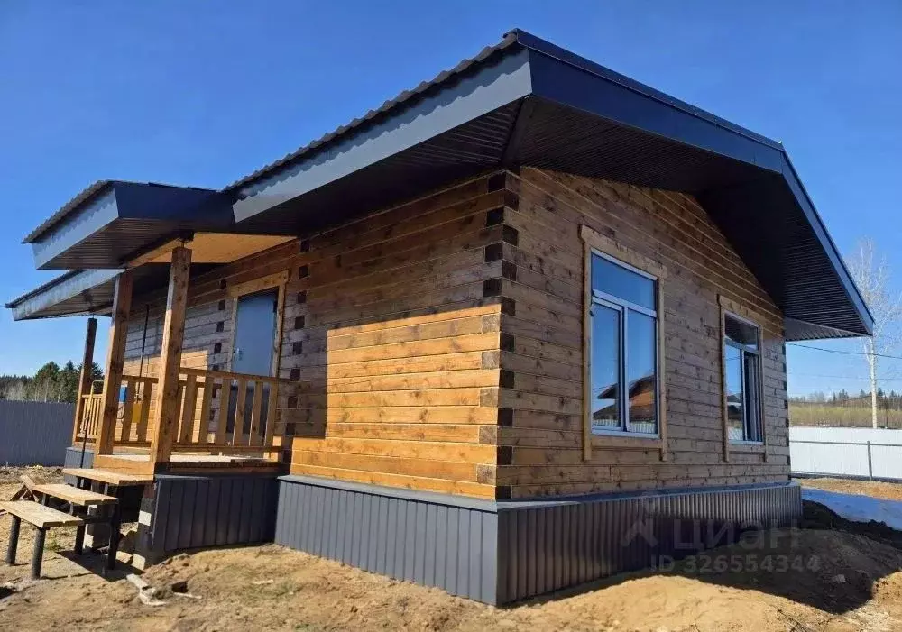 Дом в Пермский край, Пермский муниципальный округ, д. Ерепеты ул. ... - Фото 1