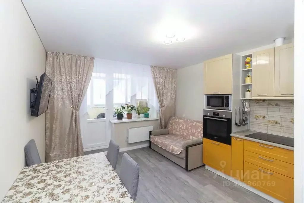 2-к кв. Тюменская область, Тюменский муниципальный округ, д. Дударева ... - Фото 1