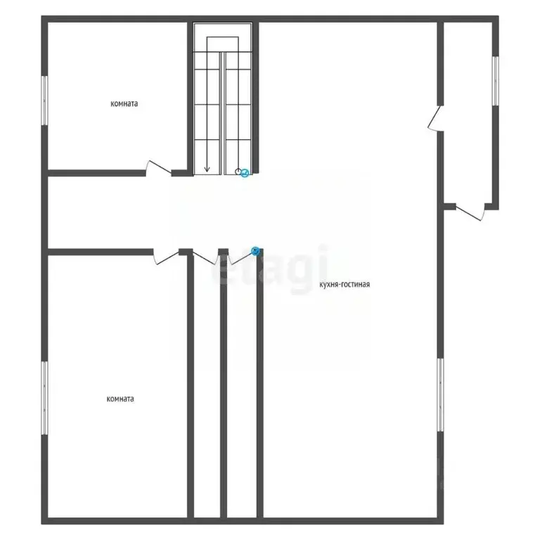 Дом в Воронежская область, с. Семилуки ул. Молодежная, 2 (378 м) - Фото 2