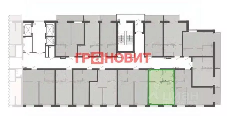 Квартира, 1 комната, 37.29 м - Фото 0