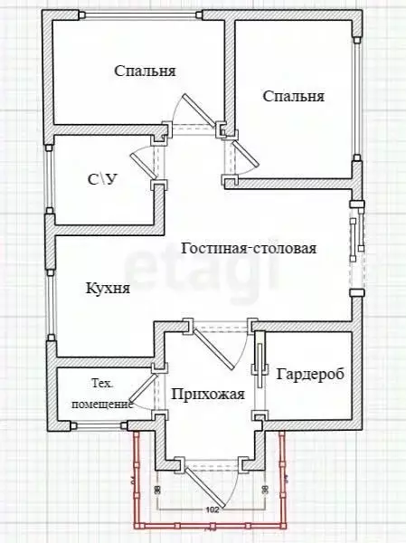 Дом в Приморский край, Артемовский городской округ, с. Кневичи ул. ... - Фото 1