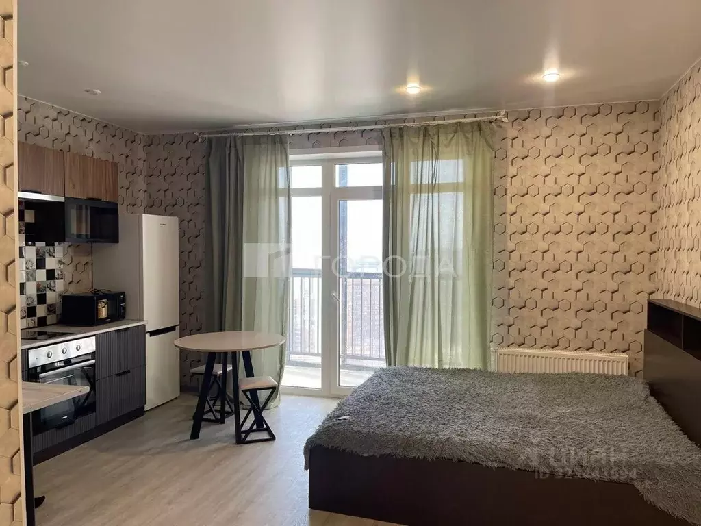 Студия Новосибирская область, Новосибирск Горский мкр, 63/1 (28.0 м) - Фото 1