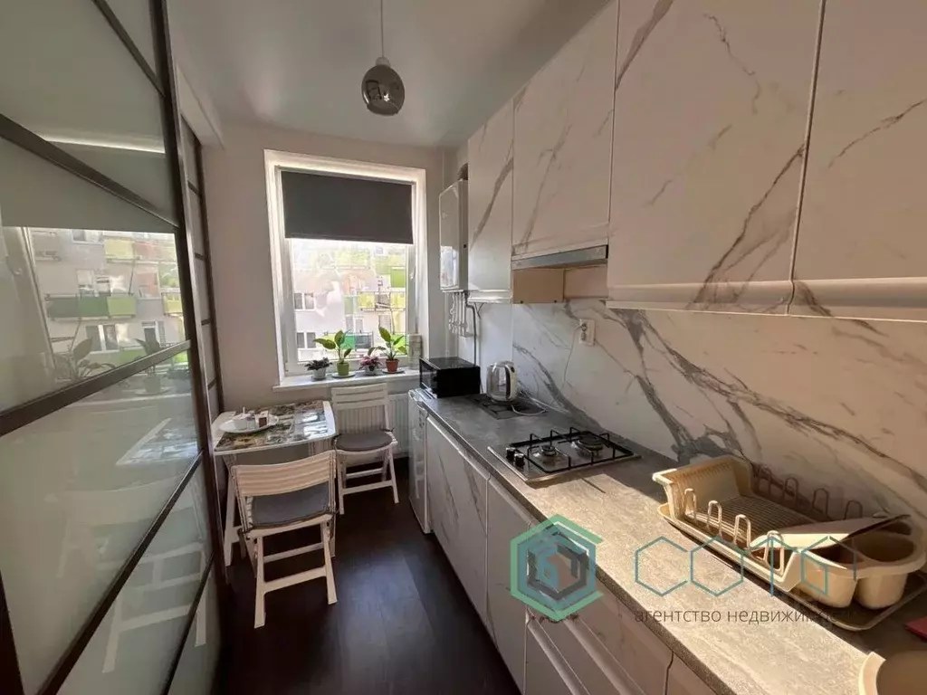 Студия Калининградская область, Светлогорск Яблоневая ул., 20 (22.0 м) - Фото 2