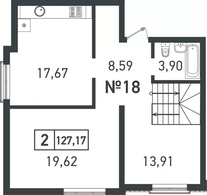 2-к кв. Краснодарский край, Краснодар ул. Атлантическая, 2к6 (67.78 м) - Фото 0