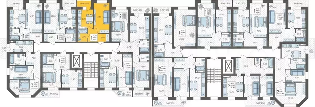 1-к. квартира, 35,2 м, 5/6 эт. - Фото 1