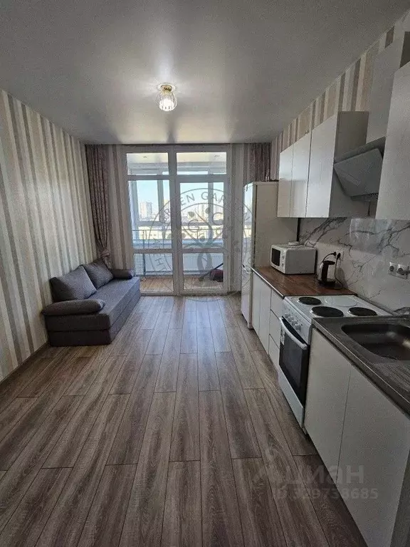 1-к кв. Свердловская область, Екатеринбург ул. Репина, 109 (33.1 м) - Фото 2