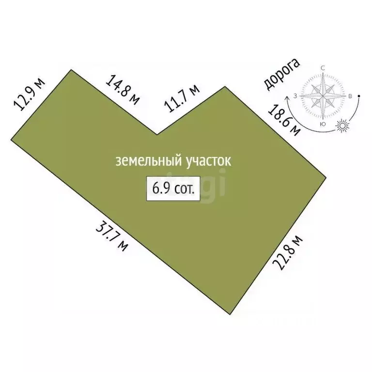 Участок в Марий Эл, Йошкар-Ола Мичуринец СНТ, 8-й кв-л,  (7.0 сот.) - Фото 2