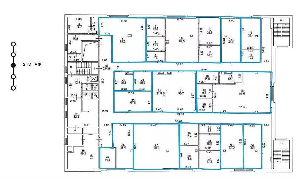 Офис в Москва ул. Большая Ордынка, 25С2 (1104 м) - Фото 1
