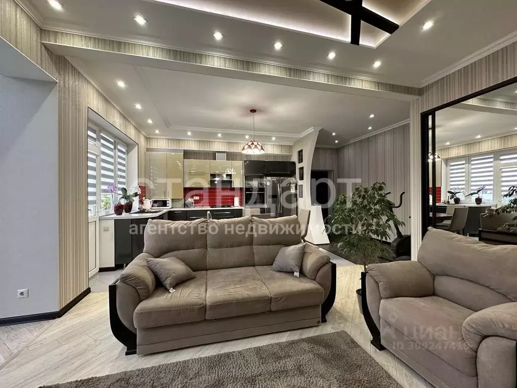 2-к кв. Ставропольский край, Ессентуки пер. Котовского (64.3 м) - Фото 2