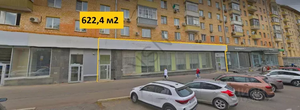 Помещение свободного назначения в Москва Ленинский просп., 82/2 (622 ... - Фото 0