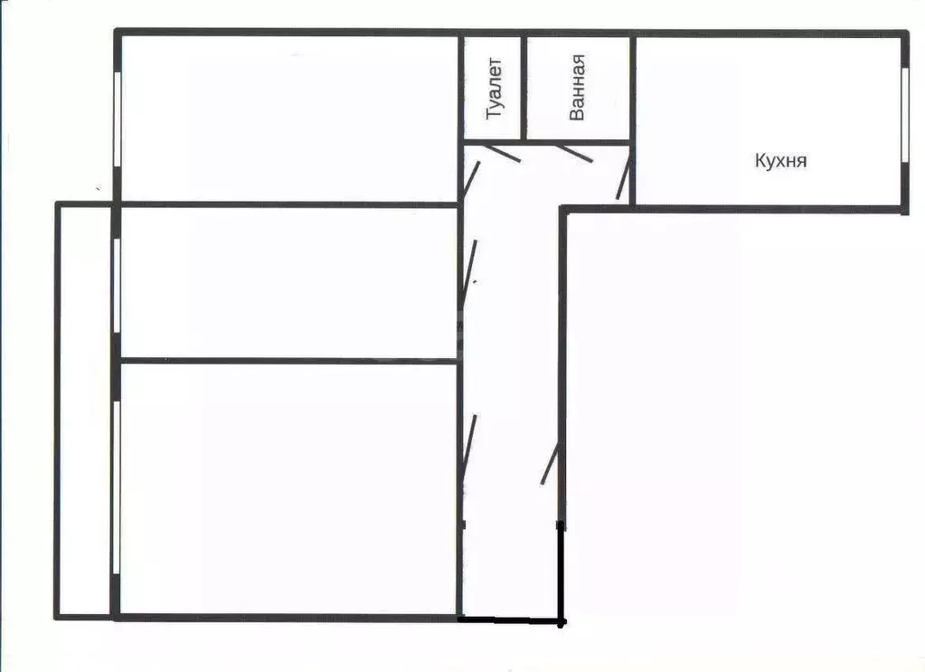 3-к кв. Иркутская область, Ангарск 76-й кв-л, 8 (75.0 м) - Фото 0