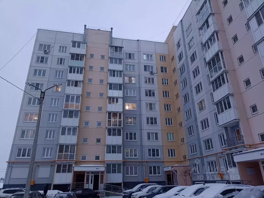 1-к кв. Чувашия, Чебоксары Альгешево мкр, ул. Болгарстроя, 13 (34.6 м) - Фото 1