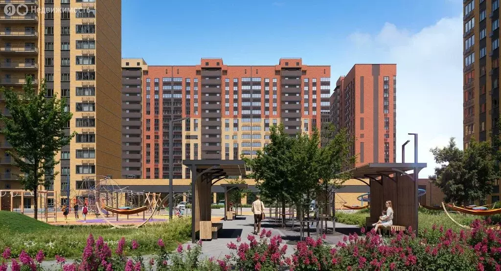 1-комнатная квартира: Краснодар, жилой комплекс Смородина (32.95 м) - Фото 1