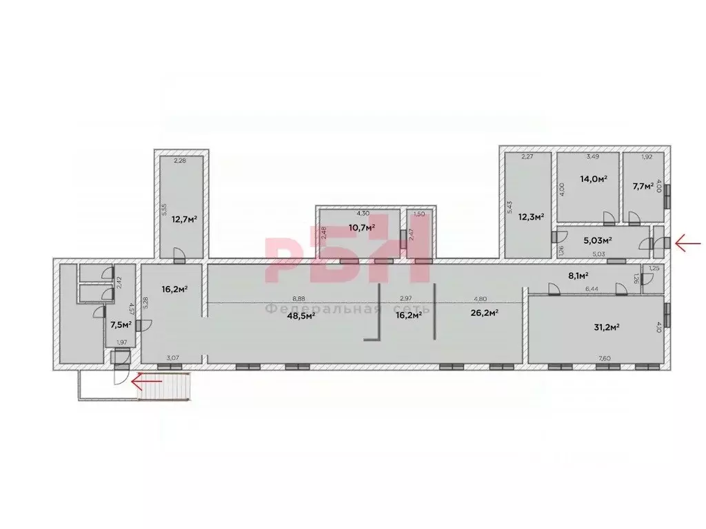 Помещение свободного назначения в Тюменская область, Тюмень ул. ... - Фото 2