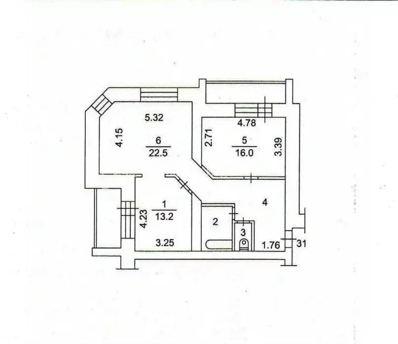 2-к кв. Томская область, Томск Комсомольский просп., 59 (70.5 м) - Фото 0
