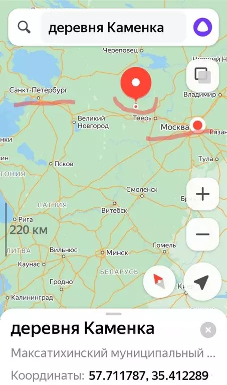 Участок в Тверская область, Максатихинский муниципальный округ, д. ... - Фото 2