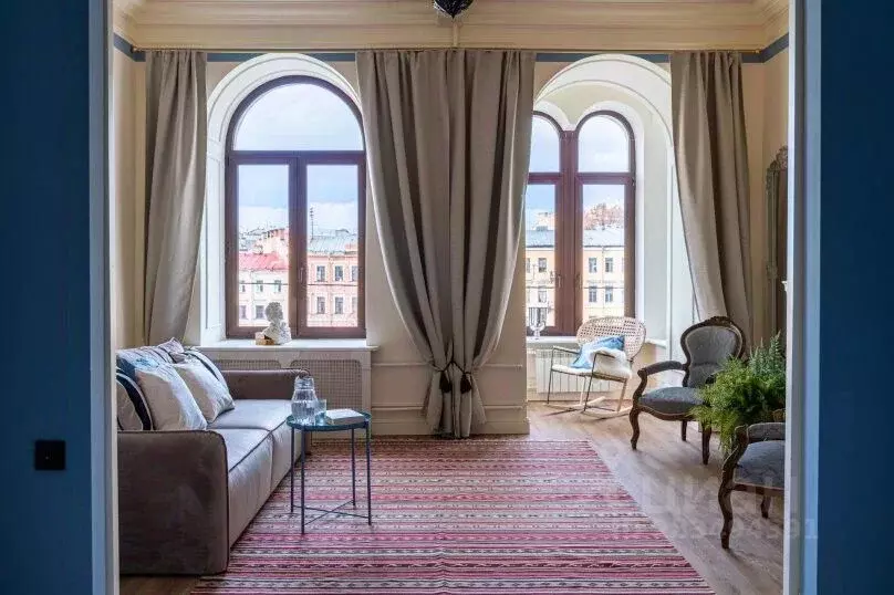 3-к кв. Санкт-Петербург наб. Реки Фонтанки, 150 (74.0 м) - Фото 1