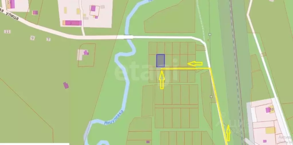 Участок в Сахалинская область, Анивский городской округ, с. Мицулевка  ... - Фото 2