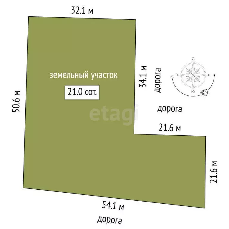 Участок в Тюменский муниципальный округ, КП Милан (20 м) - Фото 1