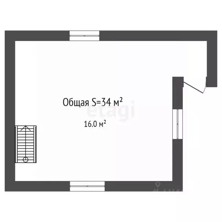 Дом в Брянская область, Брянск Ковшовка со, 8 (34 м) - Фото 2