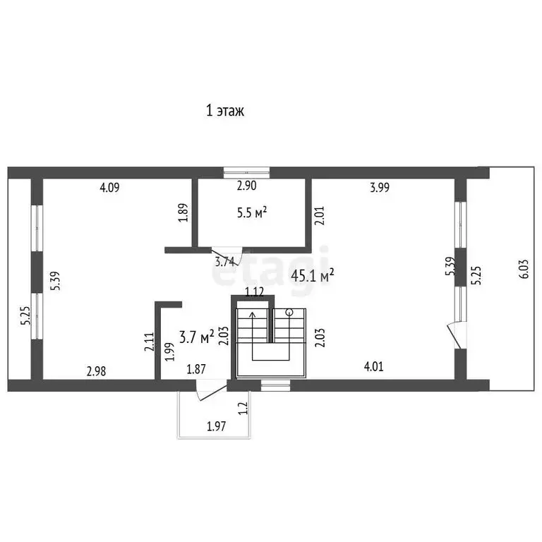 Дом в посёлок Константиновка, Московская улица (110 м) - Фото 1