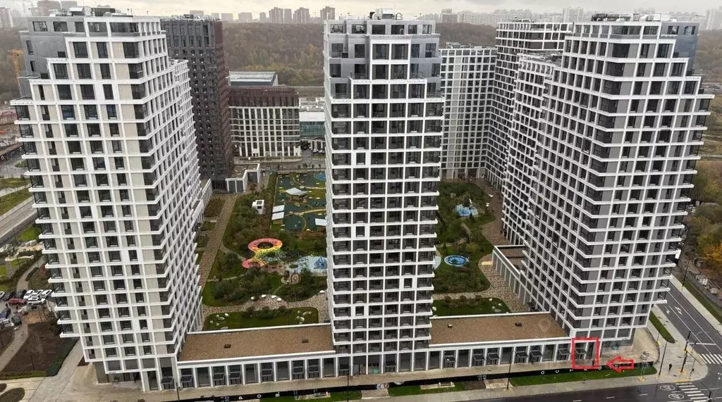 Помещение свободного назначения в Москва ул. Нижние Мневники, 12 (63 ... - Фото 1