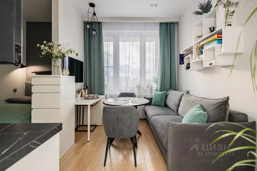 Студия Москва ул. Фонвизина, 18 (27.0 м) - Фото 1